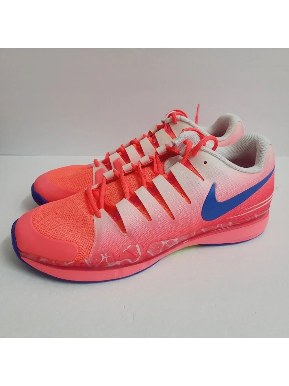 NEW Nike Court Air Zoom Vapor Tennis Shoes FB2664-600 Size 13 Hot Punch #1